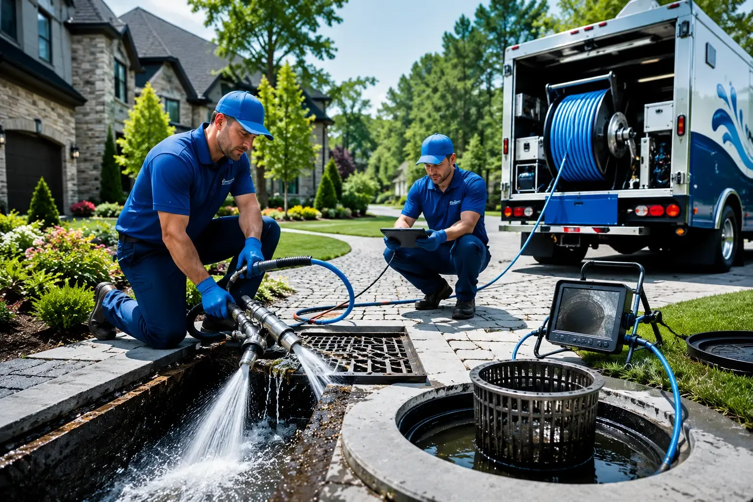 Local outdoor drain cleaning professionals in Linden, IA